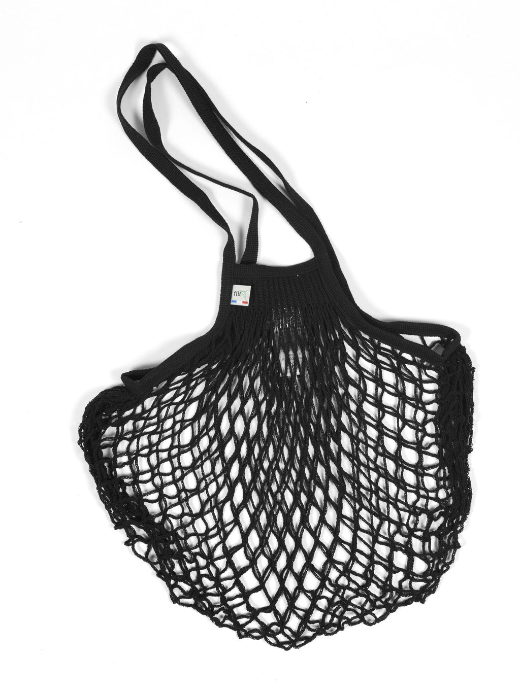 Black Cotton Shopper