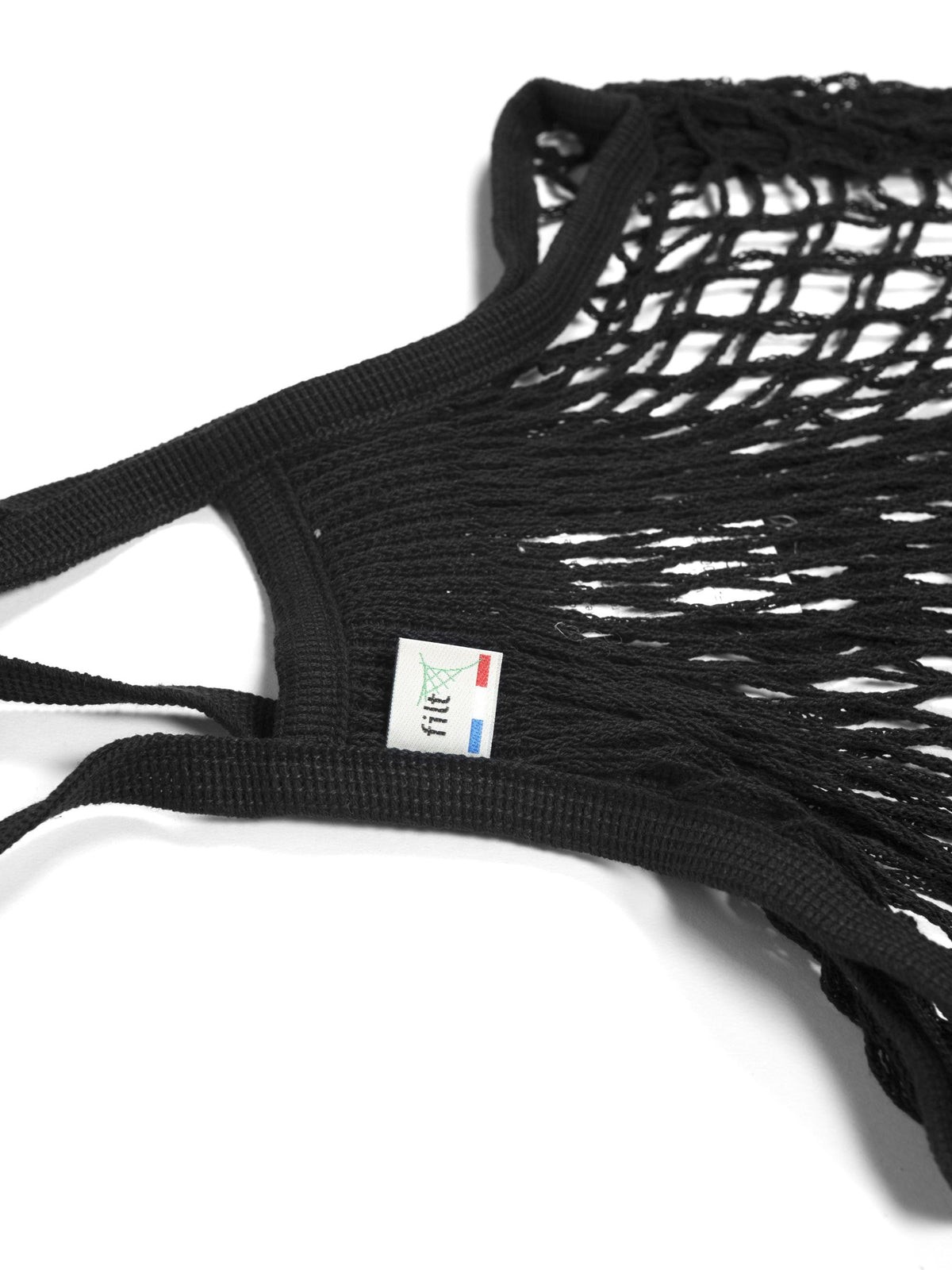 Black Cotton Shopper
